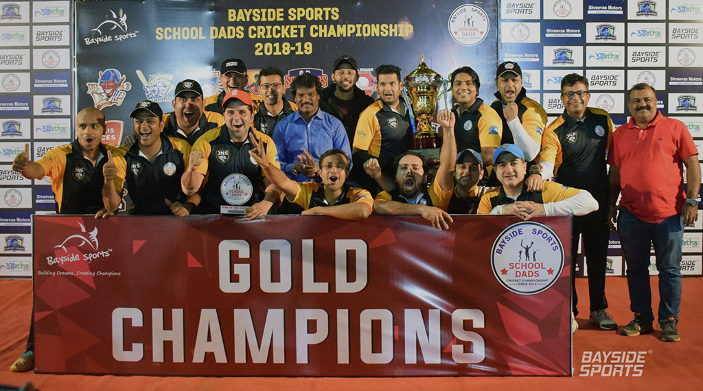 JNS Jaguars crowned Gold Champions in Bayside School Dads Championship 2018